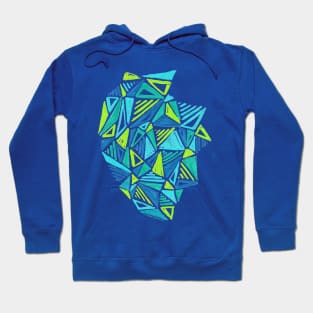 Geometric Patterns - sketchy triangles Hoodie